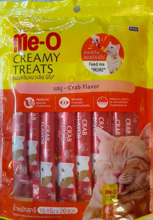 ME O CREAMY TREAT CRAB 300G