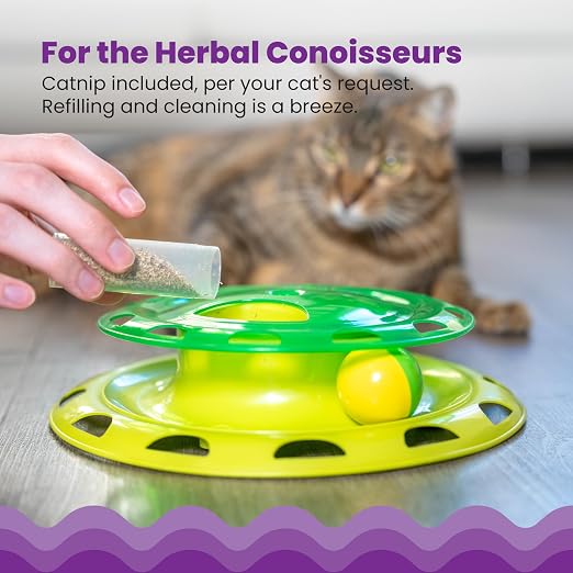 PETSTAGES CATNIP CHASER INDEPENDENT CAT PLAY TOY
