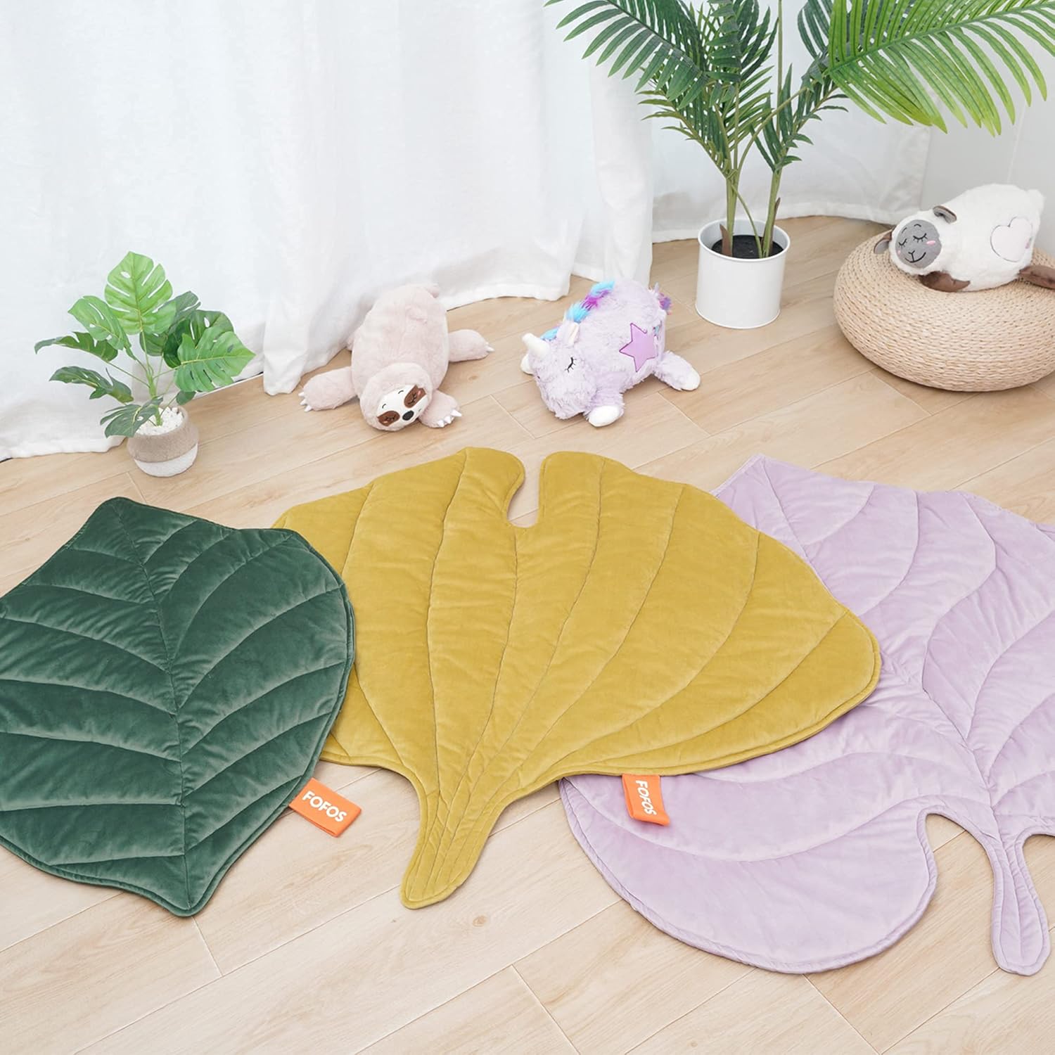 BARKBUTLER FOFOS LUXURY PET MAT GREENERY