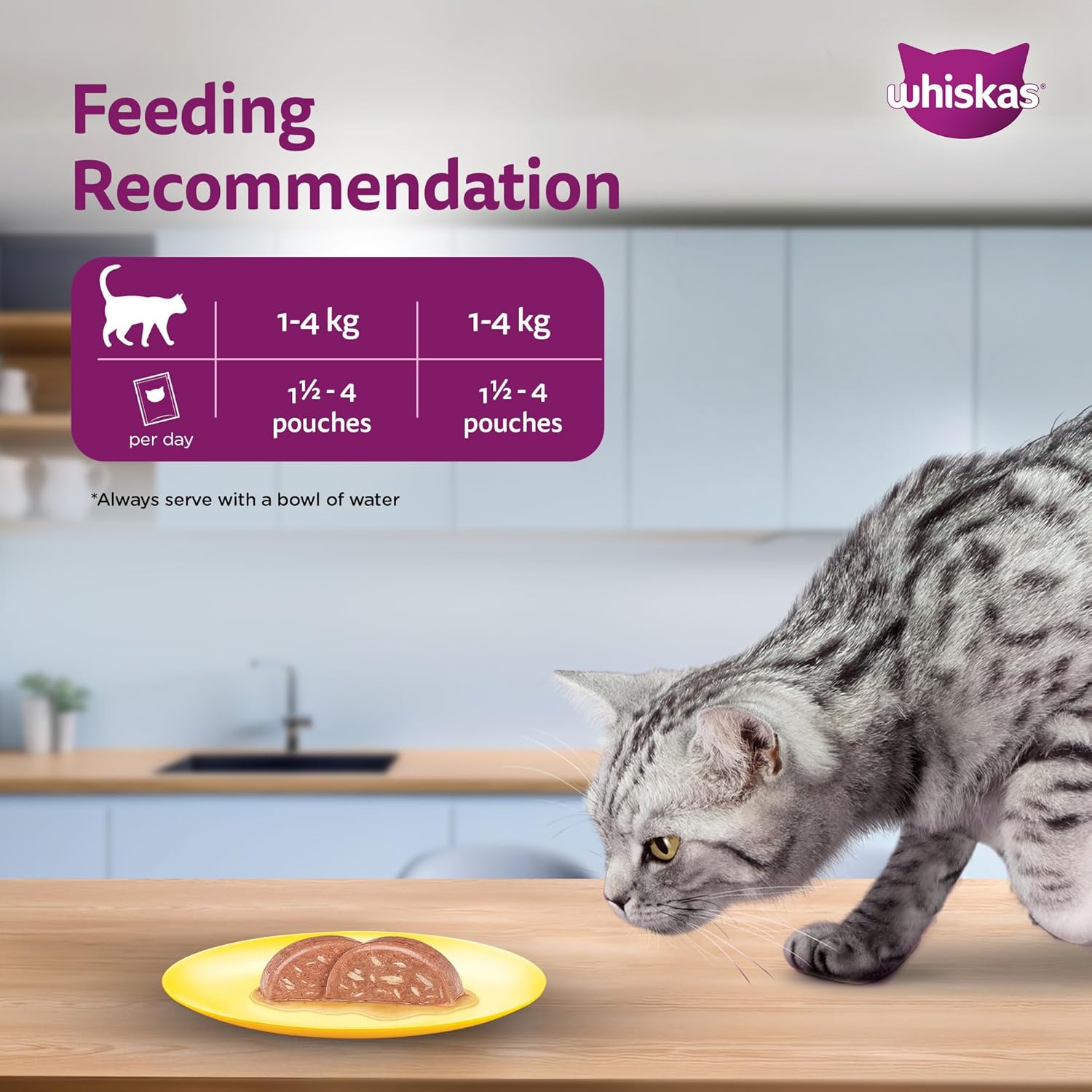 WHISKAS ADULT TUNA WHITE FISH GRAVY 80G