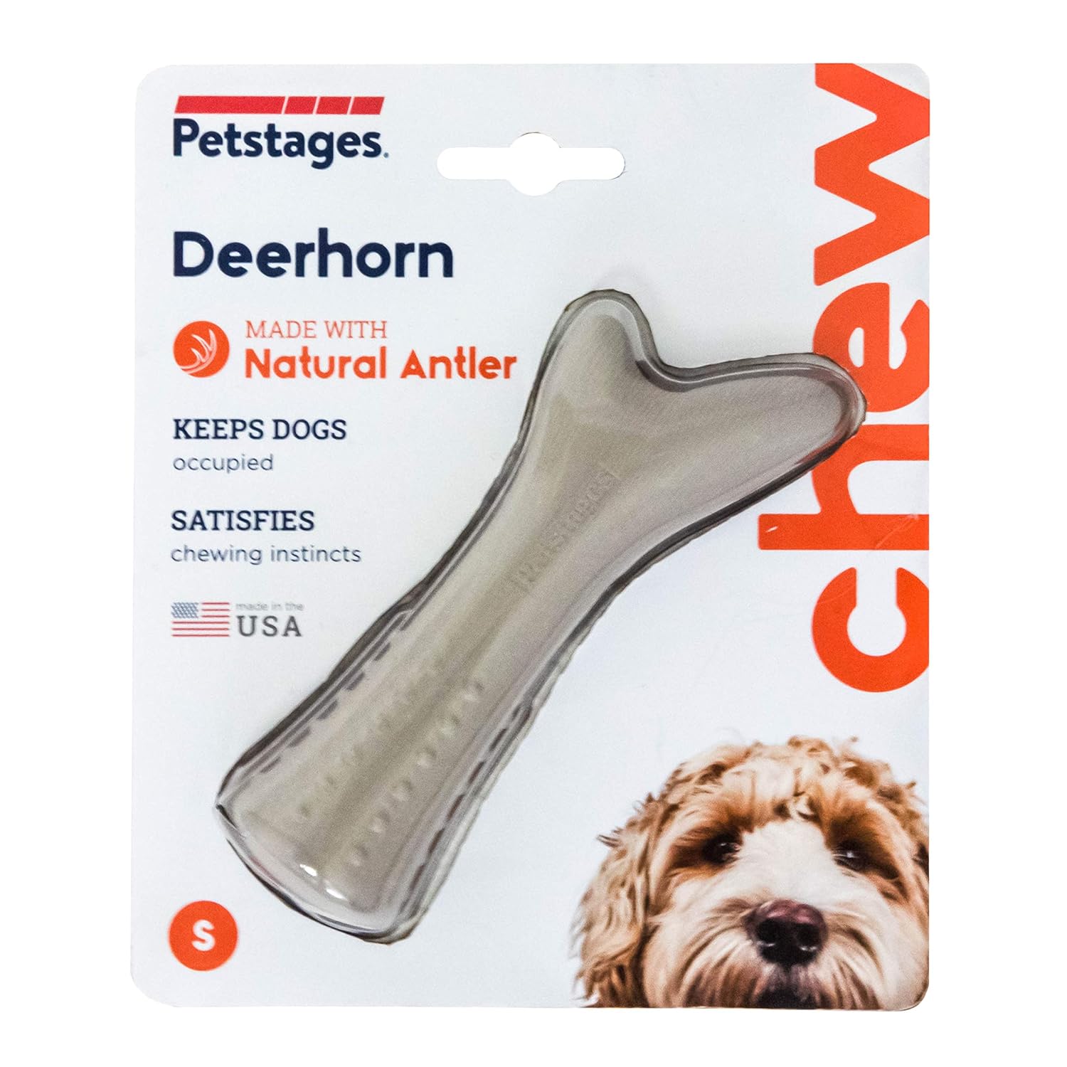DEERHORN DURABLE CHEW TOY SMALL 13 CM