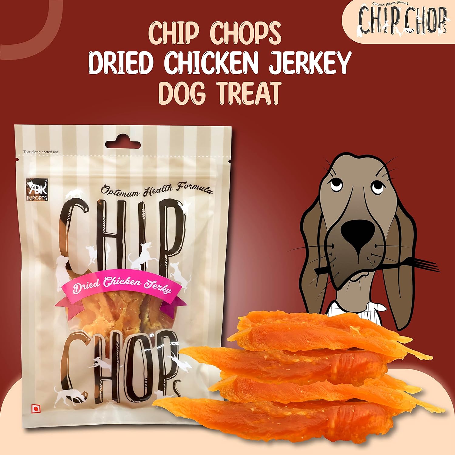 CHIP CHOP SUN DRIED CHICKEN JERKY 70G
