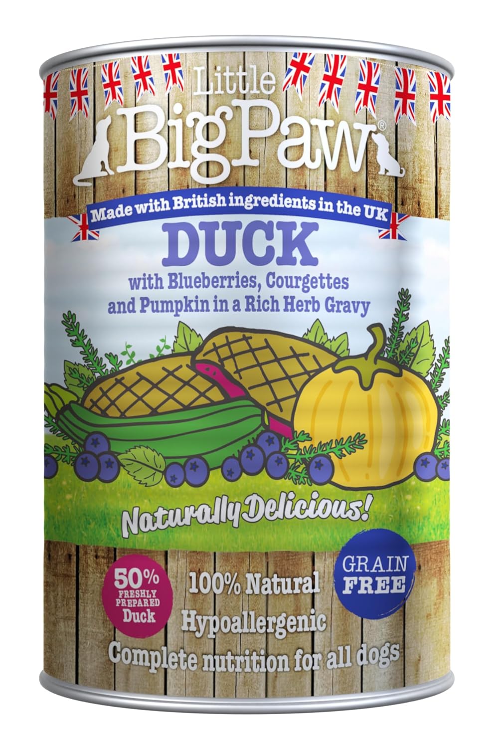 LITTLE BIG PAW DUCK AND BLUEBERRIES 390G