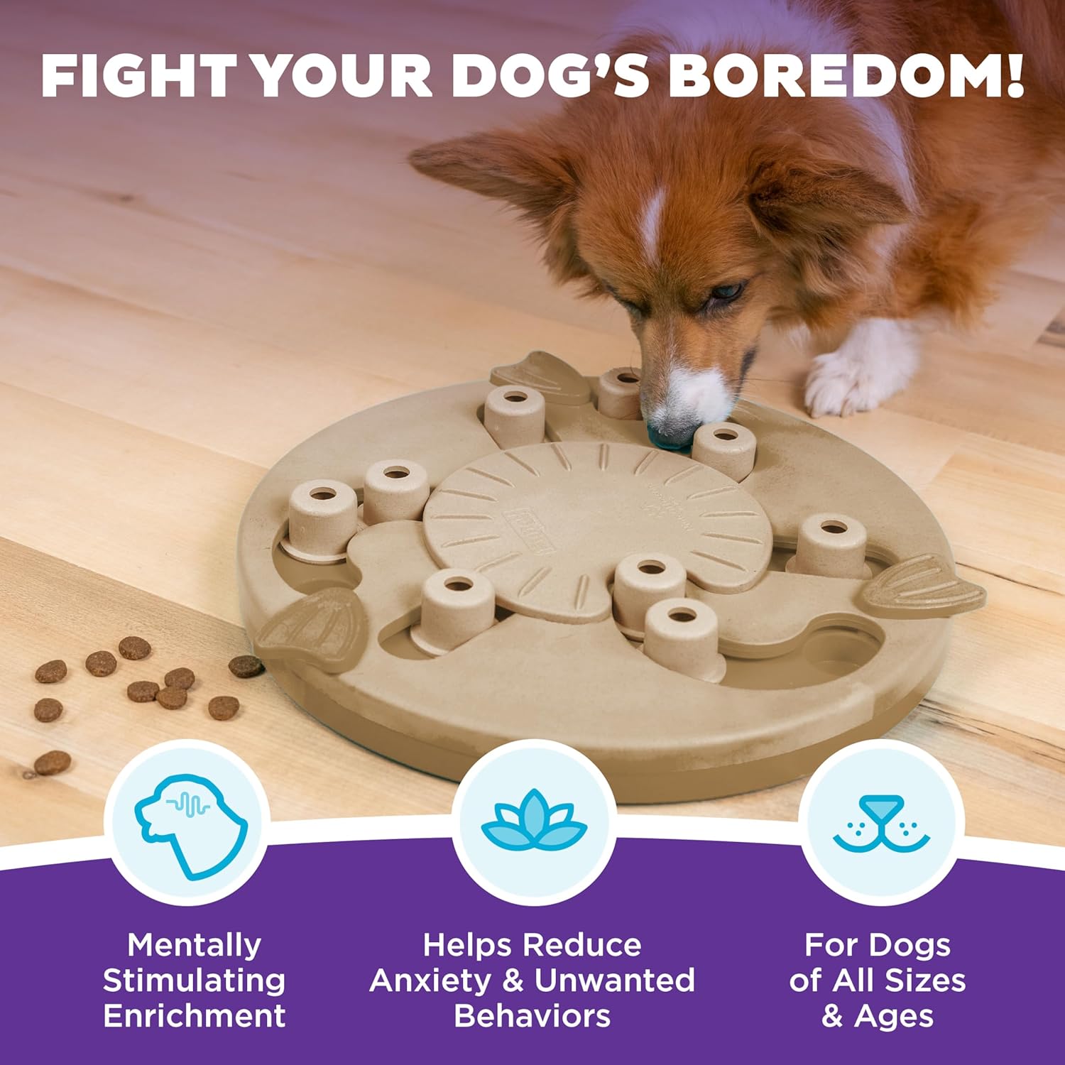 NINA OTTOSSON CHALLENGE SLIDER INTERACTIVE TREAT PUZZLE TOY 37X37CM