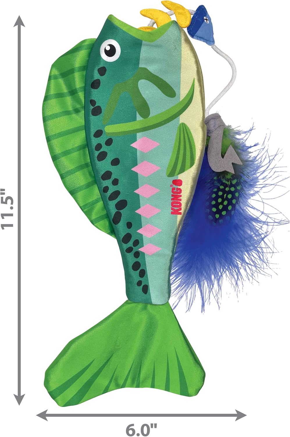 KONG WRANGLER ANGLER FISH