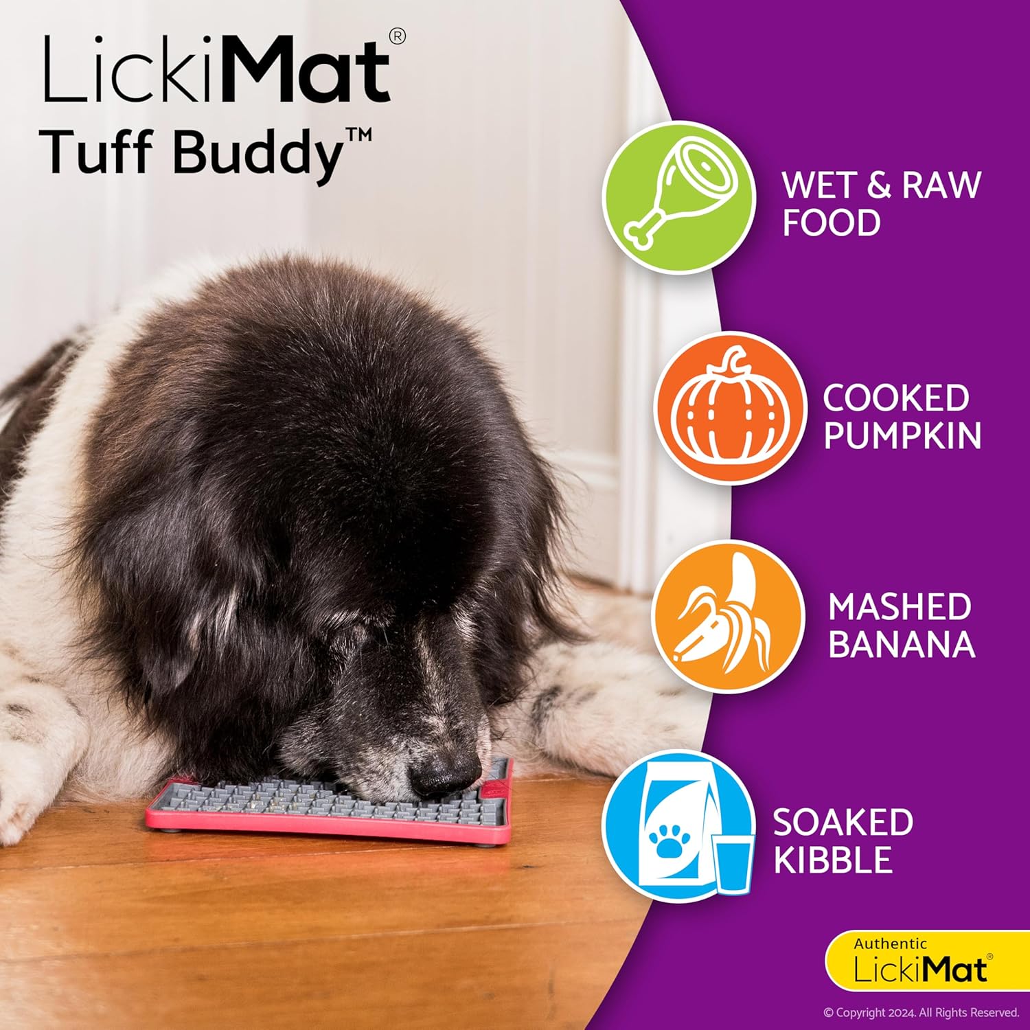 LICKIMAT BUDDY TUFF RED
