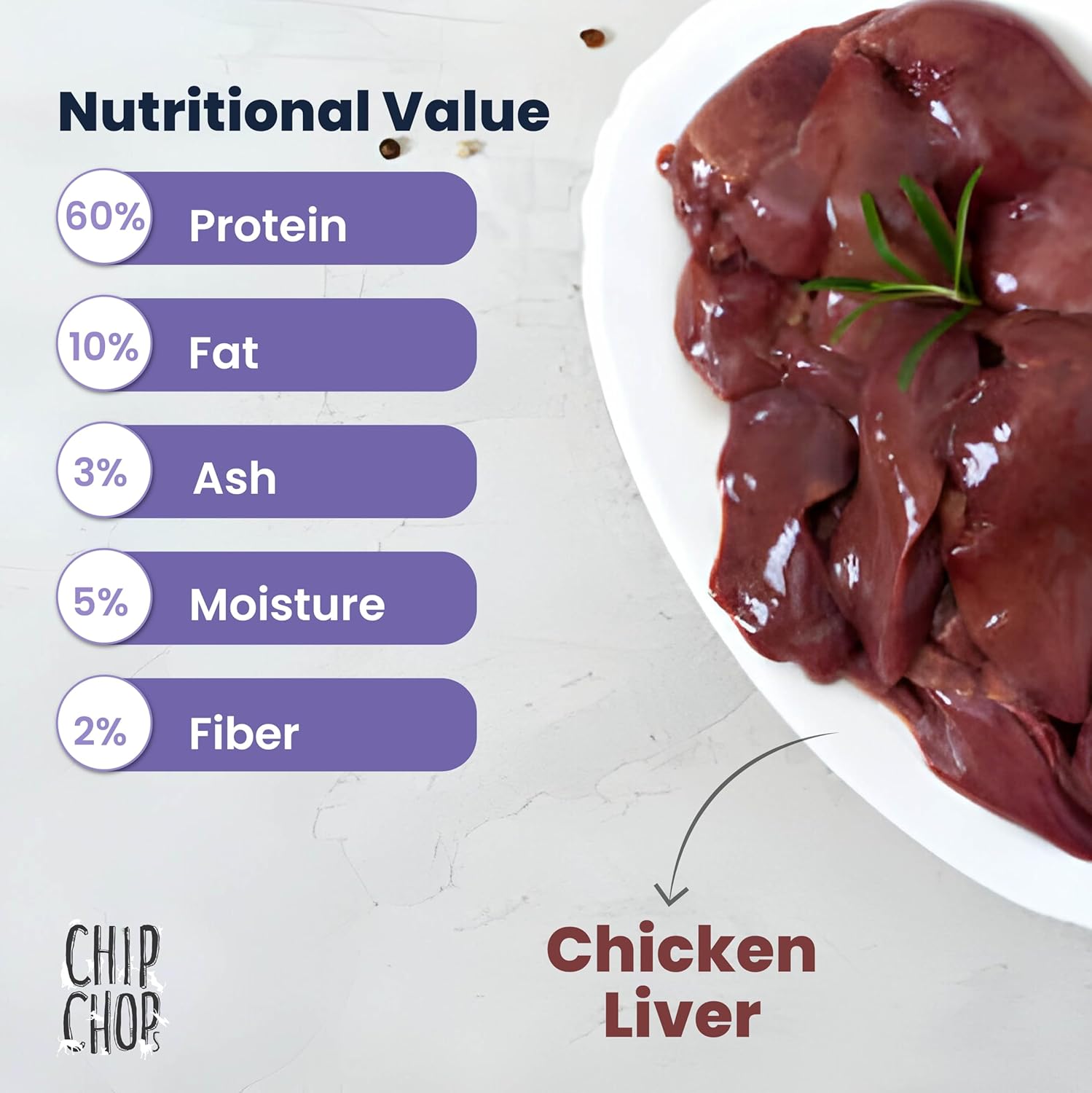CHIP CHOPS FREEZE DRIED CHICKEN LIVER 35G