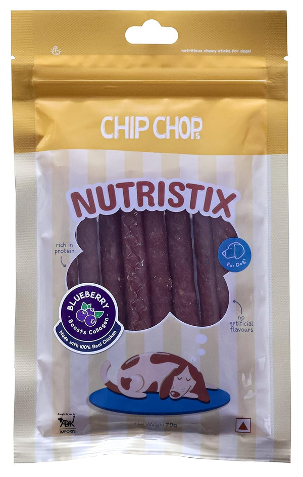 CHIP CHOPS NUTRISTIX BLUEBERRY 70G