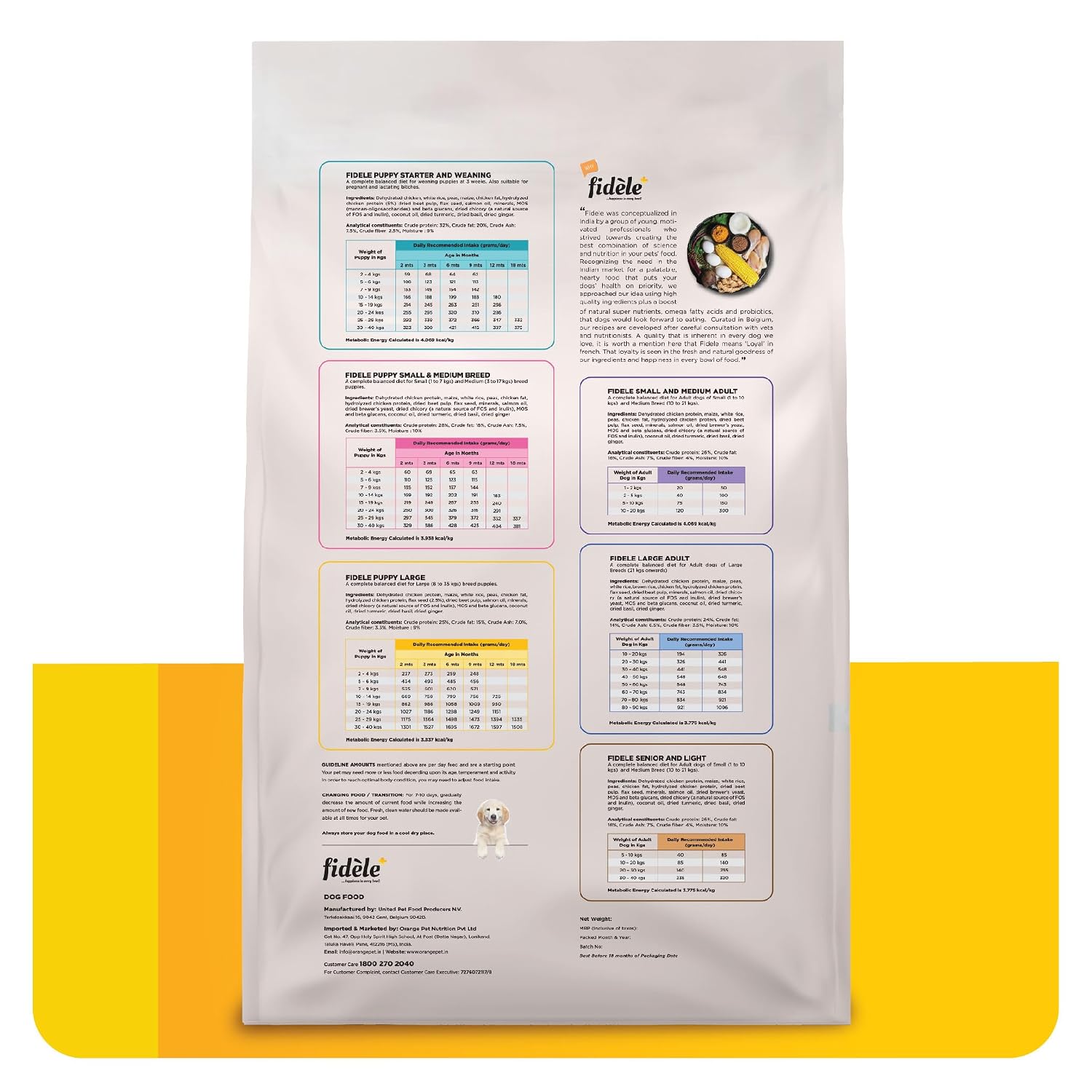 FIDELE LARGE PUPPY 3KG