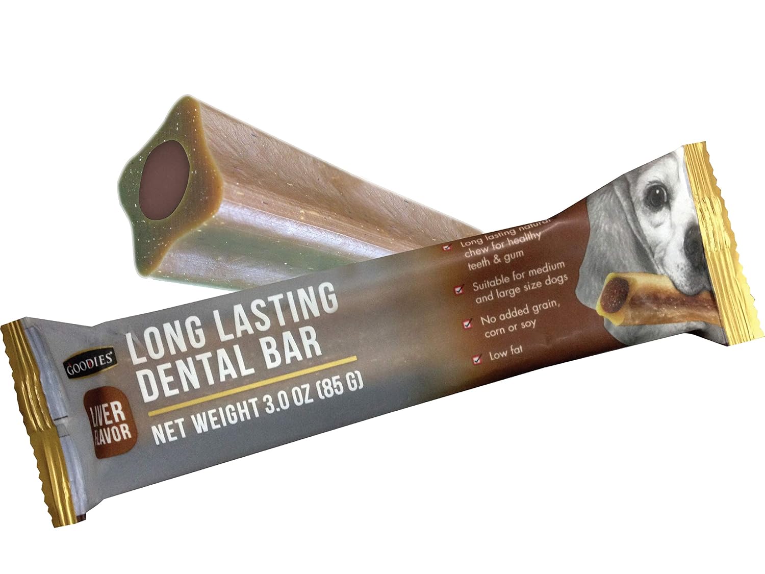 GOODIES LONG LASTING DENTAL BAR LIVER L 1PC