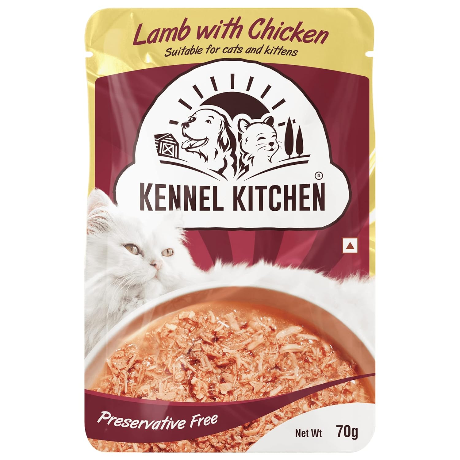 KK CAT LAMB WITH CHICKEN 70G