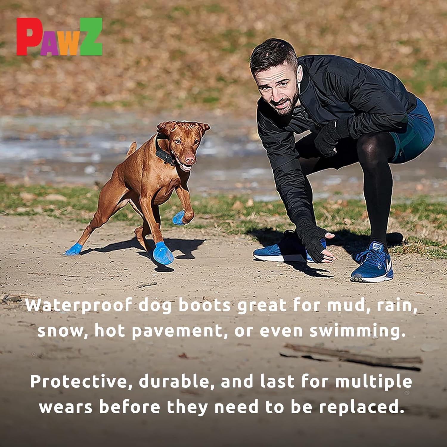 PROTEX PAWZ MEDIUM BLACK