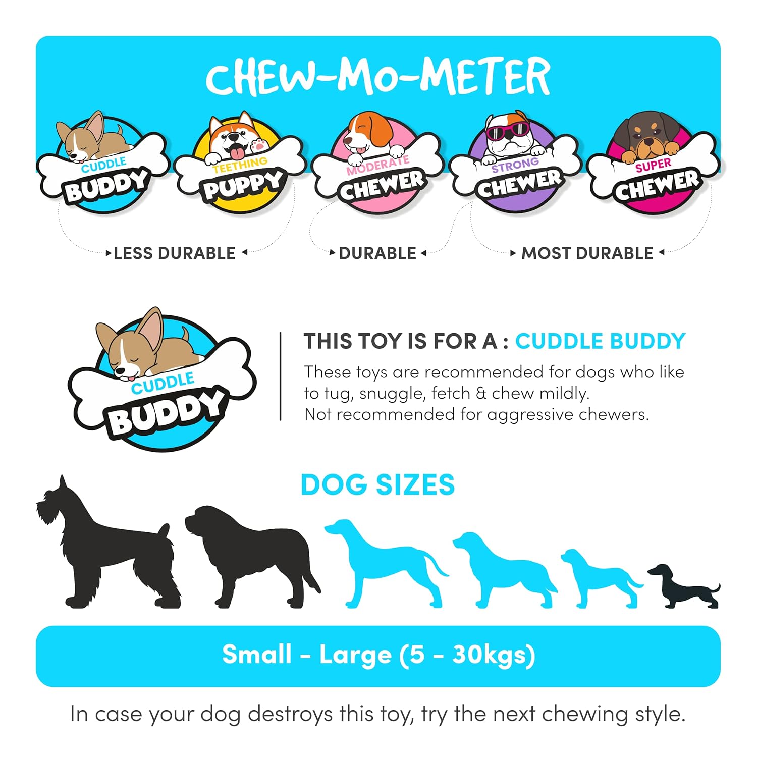 BARKBUTLER FOFOS DOG TOY SKINNEEZ SKUNK