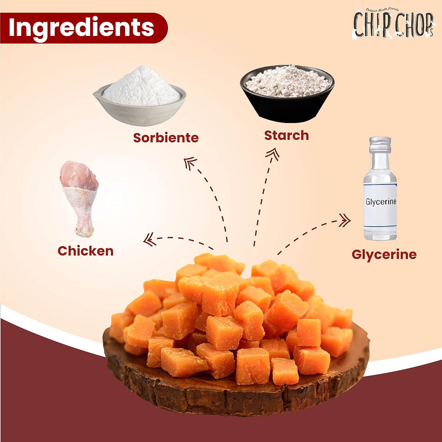CHIP CHOP DICED CHICKEN 70G