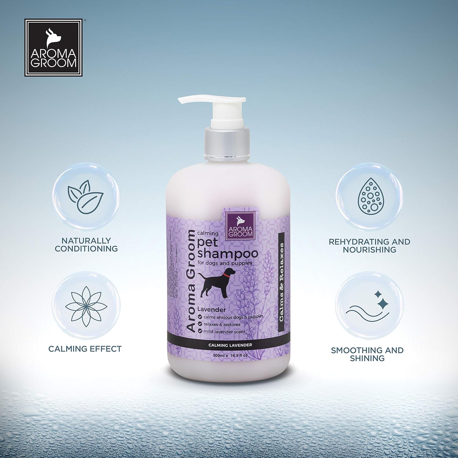 AROMA GROOM LAVENDER SHAMPOO 500ML