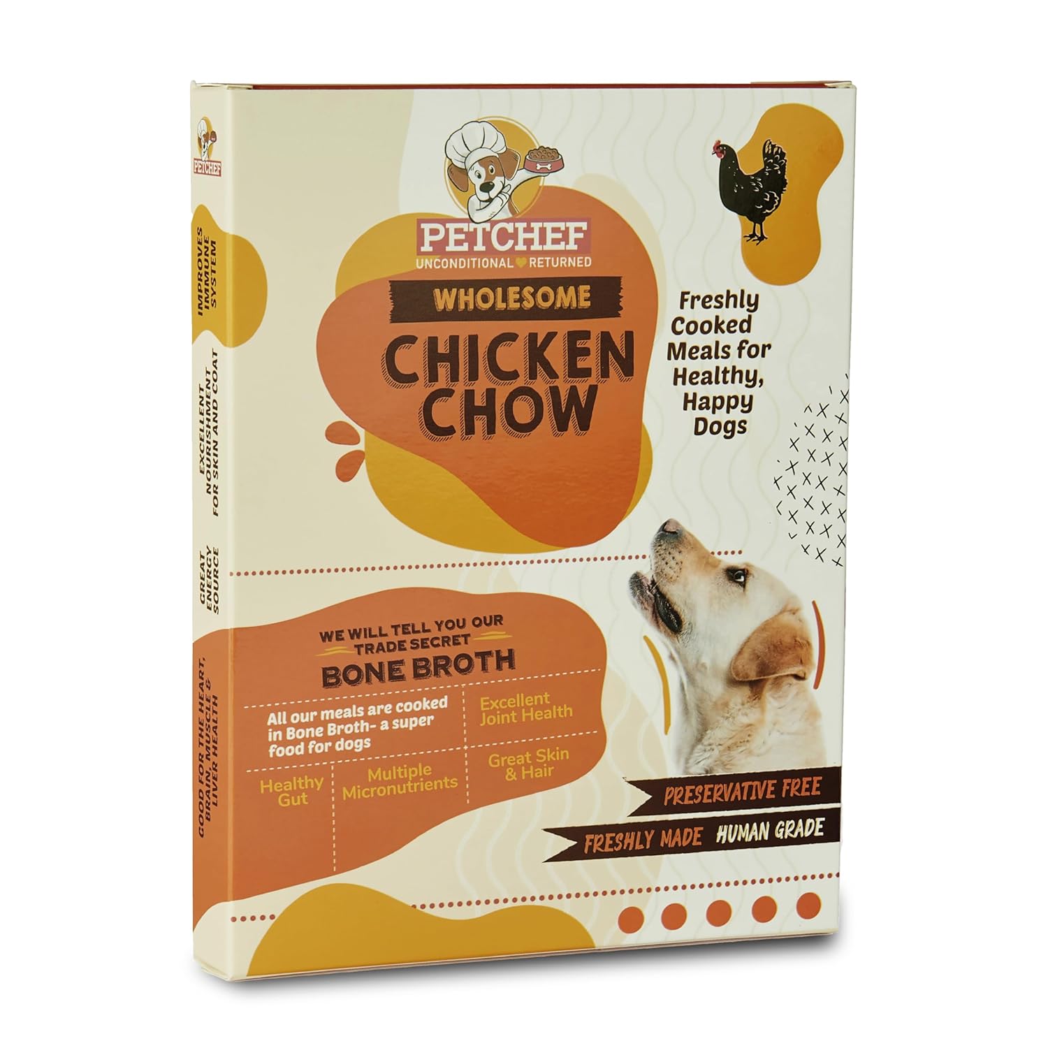 PETCHEF WHOLESOME CHICKEN CHOW 200G