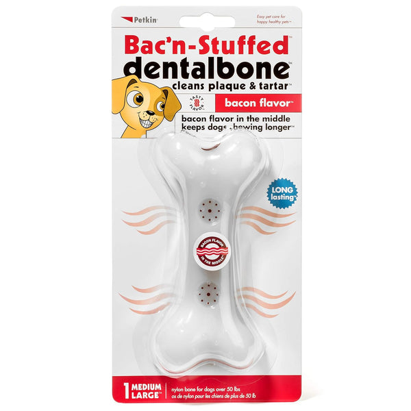 PETKIN BAC N STUFFED DENTALBONE MEDIUM
