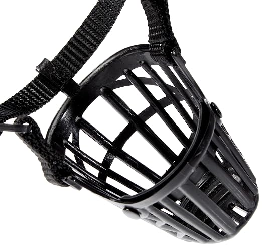 TRIXIE MUZZLE PLASTIC XS 14CM BLACK