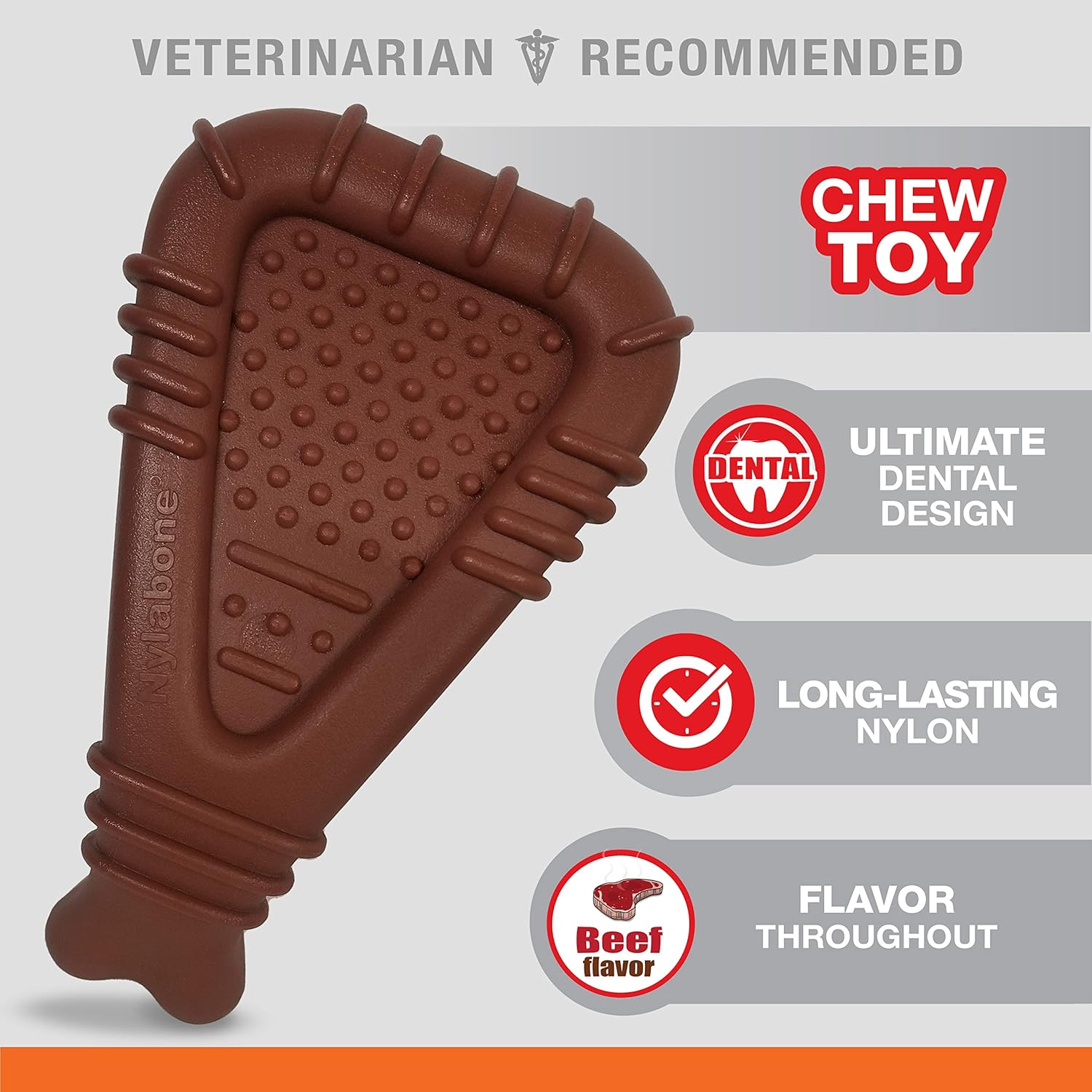 NB POWER CHEW DENTAL ARCH BONE L