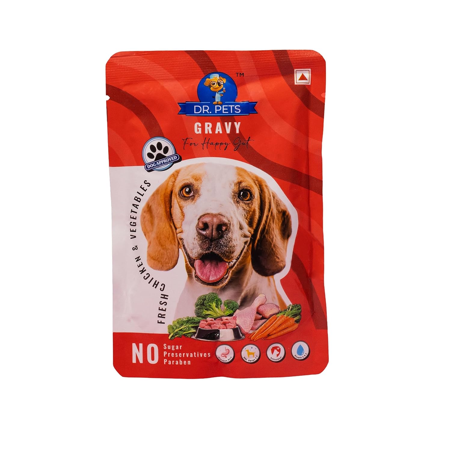 DP GRAVY FRESH CHICKEN AND VEG 85G