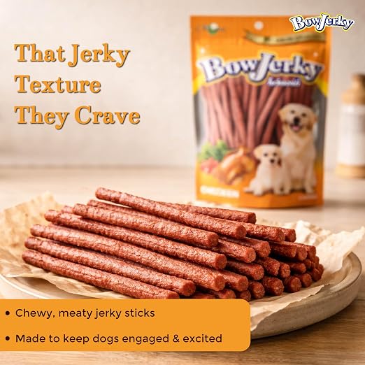 RENA BOW JERKY CHICKEN 200GM