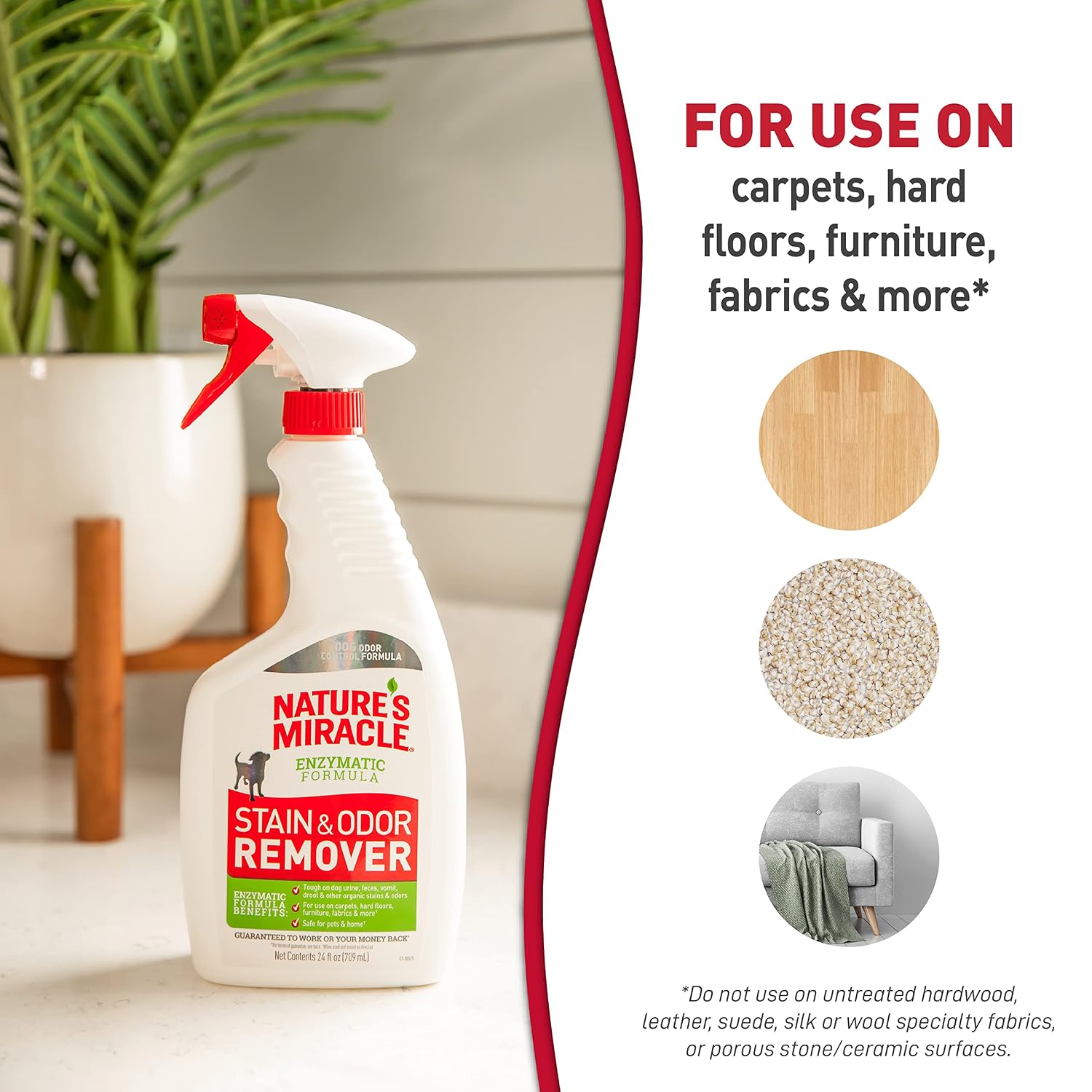 NATURES MIRACLE STAIN AND ODOUR NO MORE MARKING 24 OZ