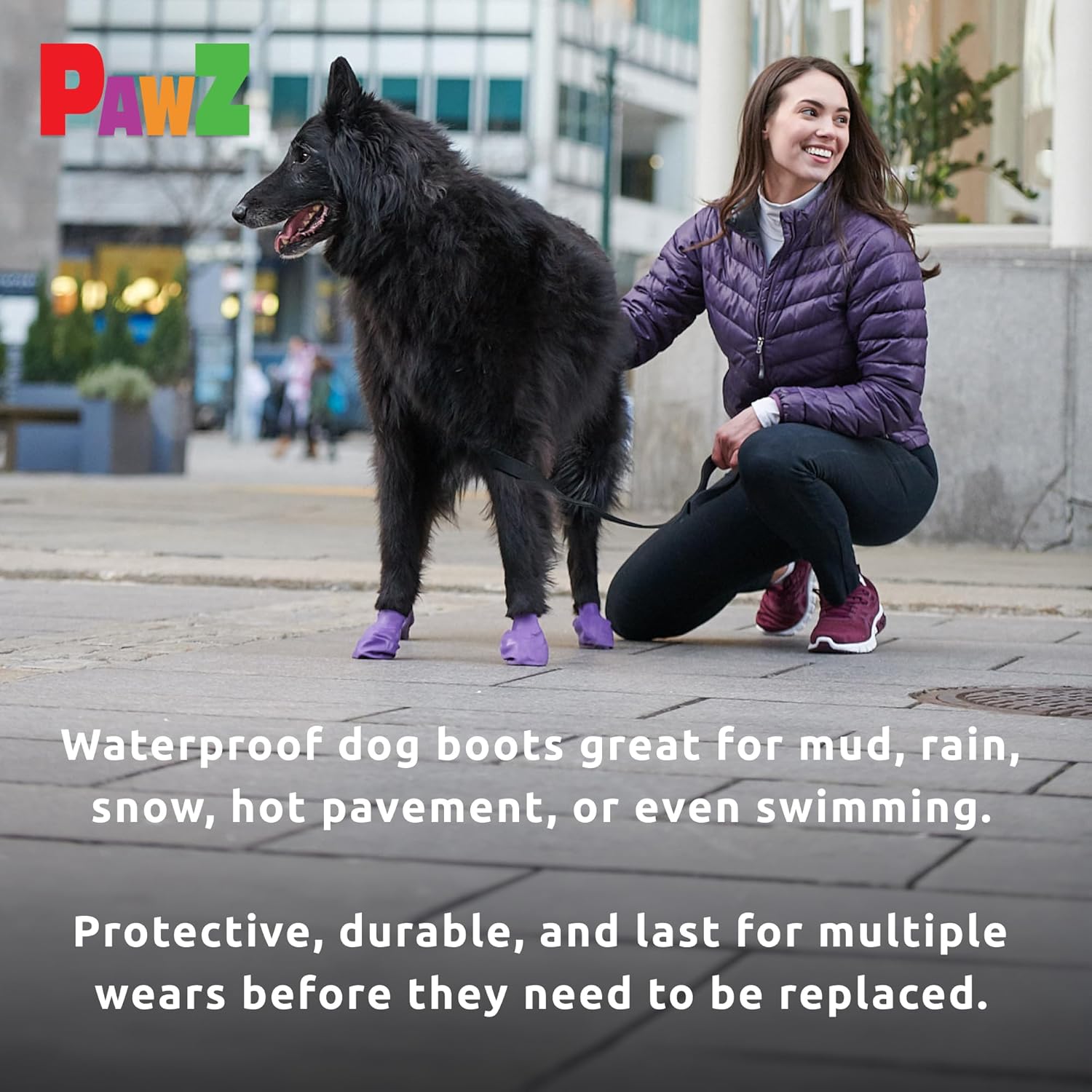 PROTEX PAWZ LARGE BLACK