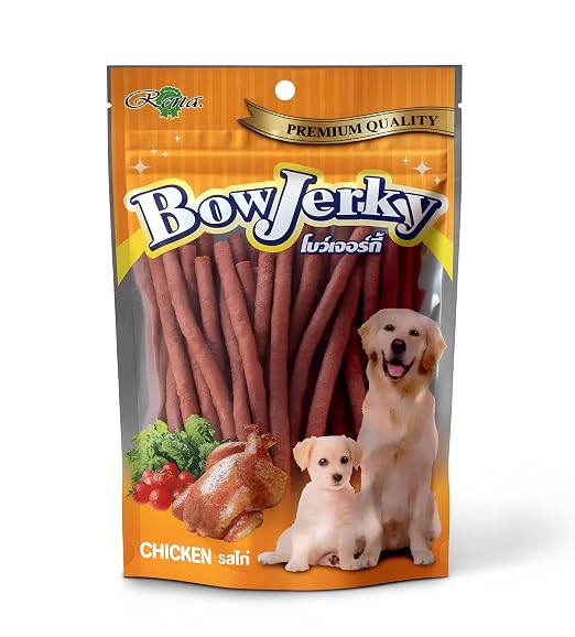 RENA BOW JERKY CHICKEN 200GM