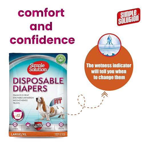 SIMPLE SOLUTION DISPOSABLE DIAPERS L XL