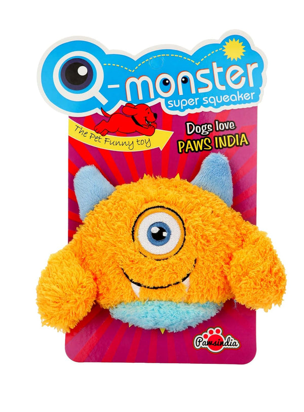 PW MONSTER BOUNCER DOG BALL ORANGE