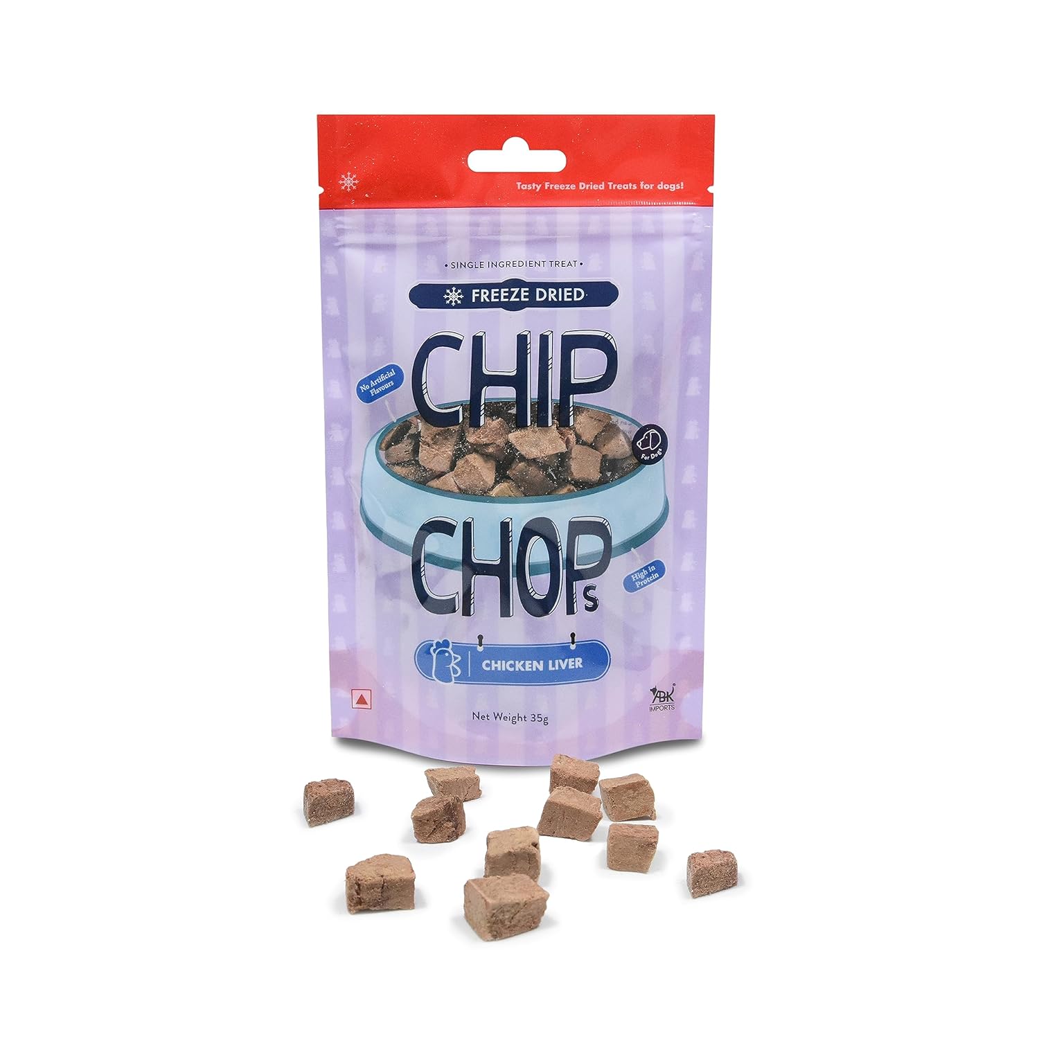 CHIP CHOPS FREEZE DRIED CHICKEN LIVER 35G