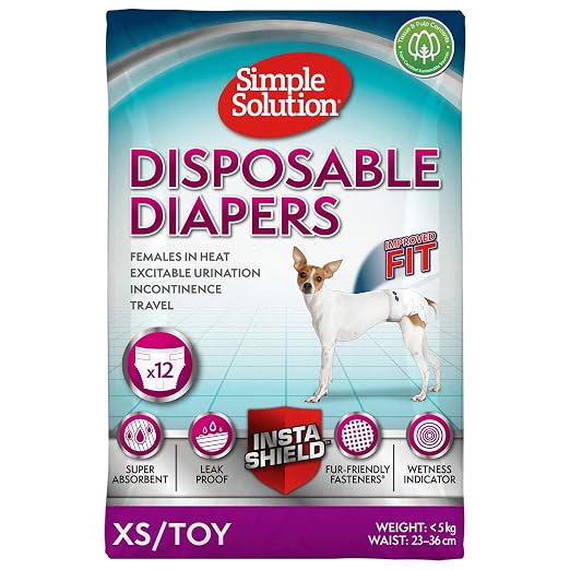 SIMPLE SOLUTION DISPOSABLE DIAPERS X SMALL