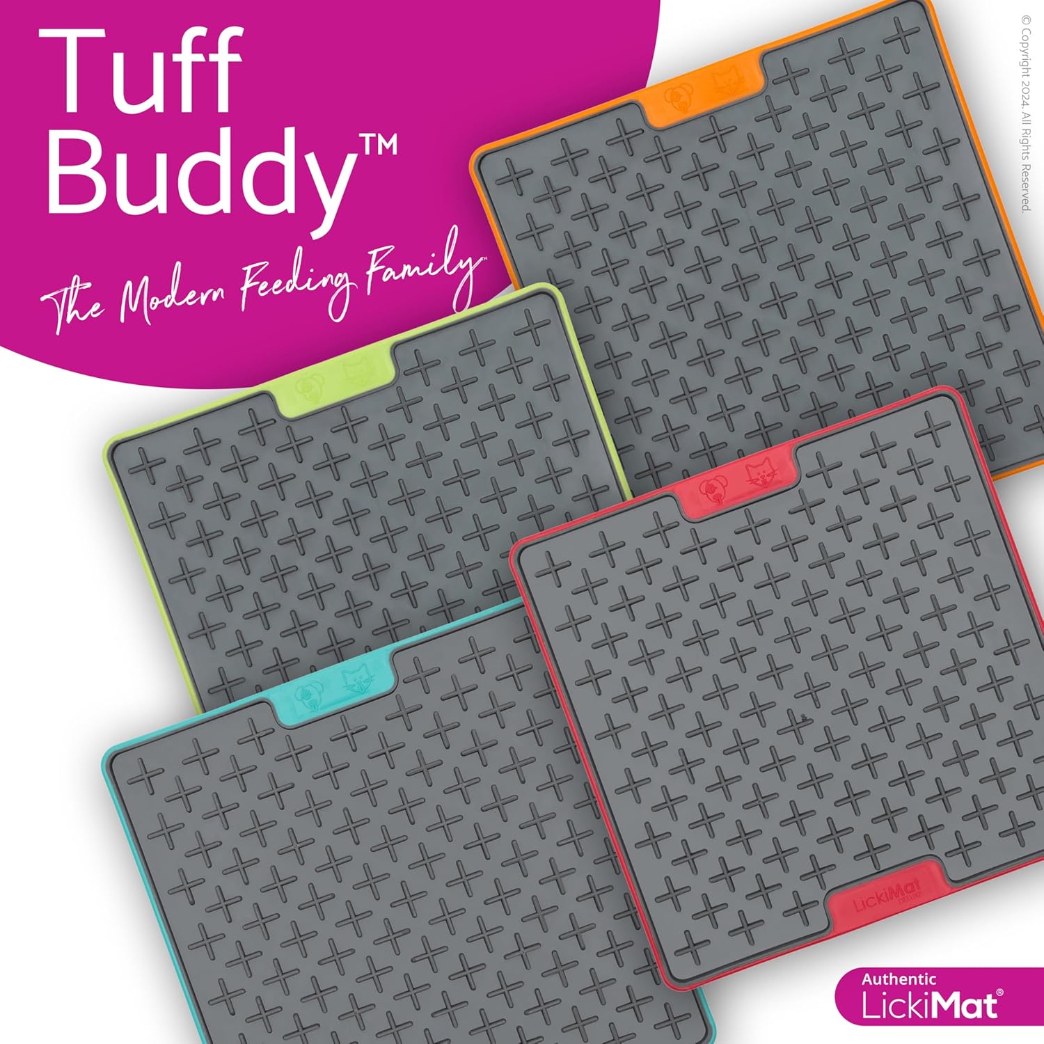LICKIMAT BUDDY TUFF RED