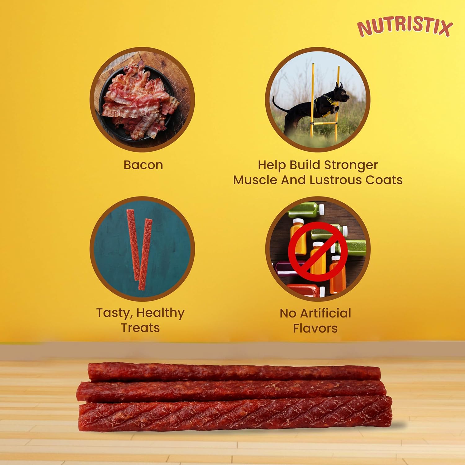 CHIP CHOPS NUTRISTIX BACON 70G