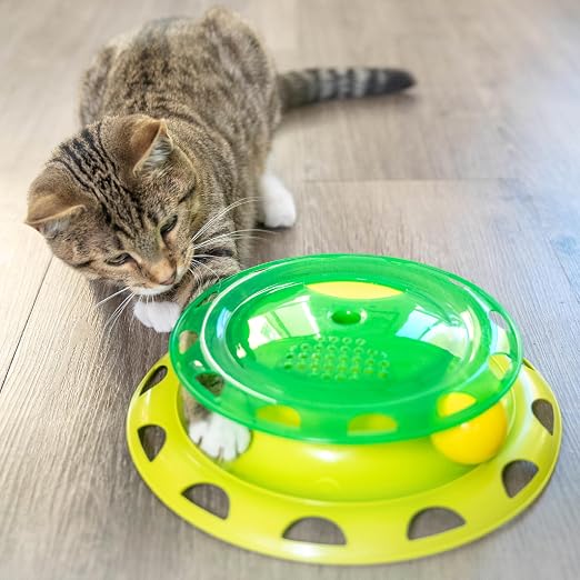 PETSTAGES CATNIP CHASER INDEPENDENT CAT PLAY TOY
