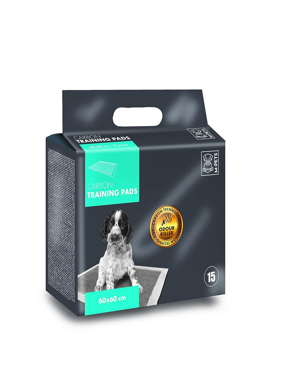 M PETS CARBON TRAINING PADS 15PCS 60X60CM