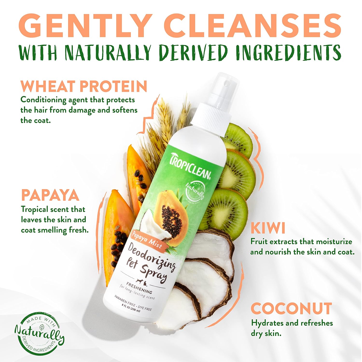 PAPAYA MIST PET COLOGNE SPRAY 236 ML