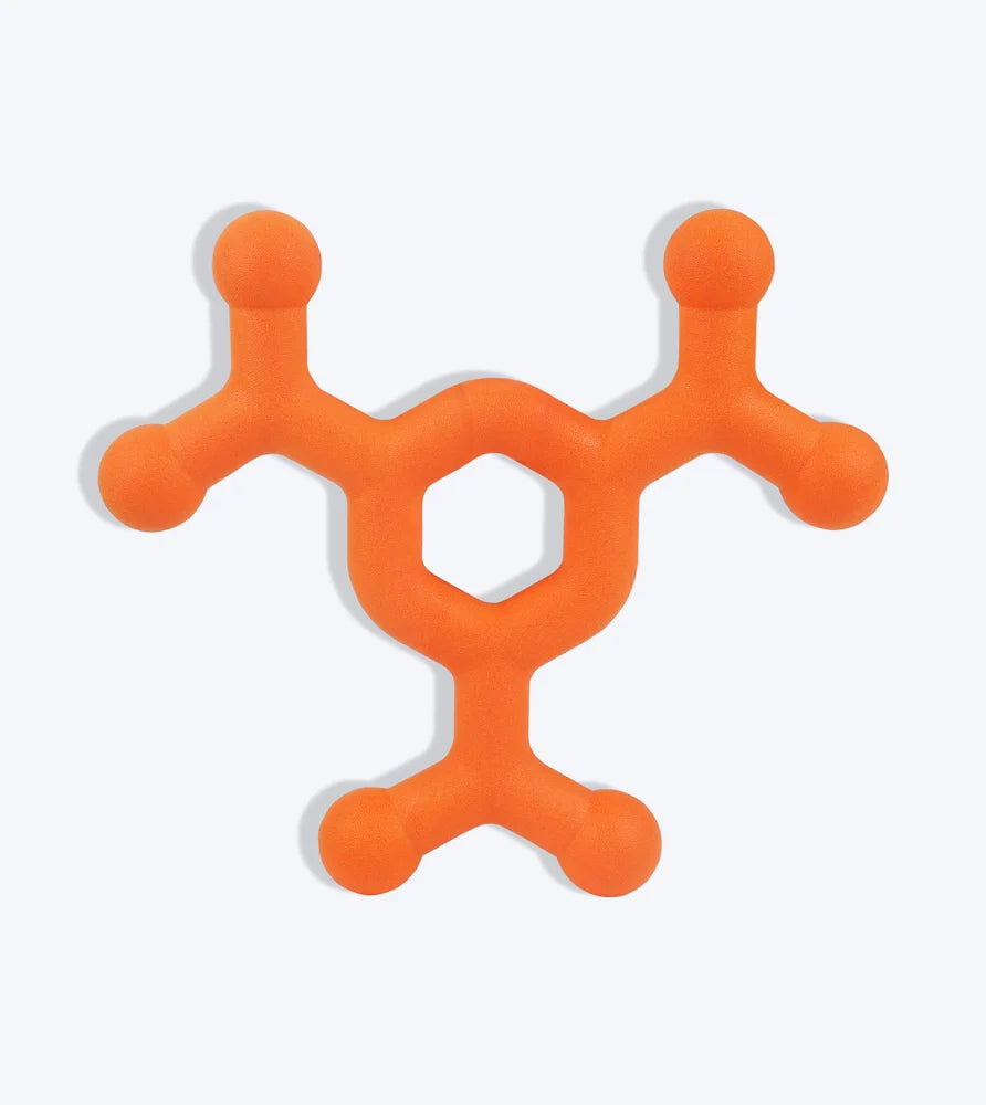 PETAHOLIC FLOATING MOLECULE LARGE TOY ORANGE