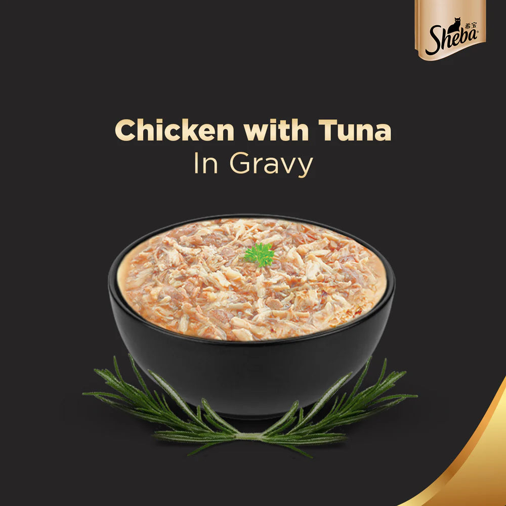 SHEBA TUNA WITH CHICKEN 70GM