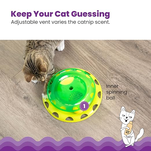 PETSTAGES CATNIP CHASER INDEPENDENT CAT PLAY TOY