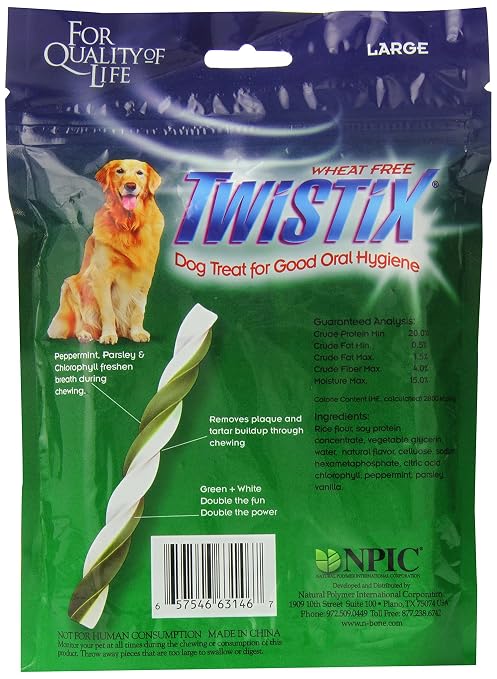 NPIC TWISTIX VANILLA MINT LARGE