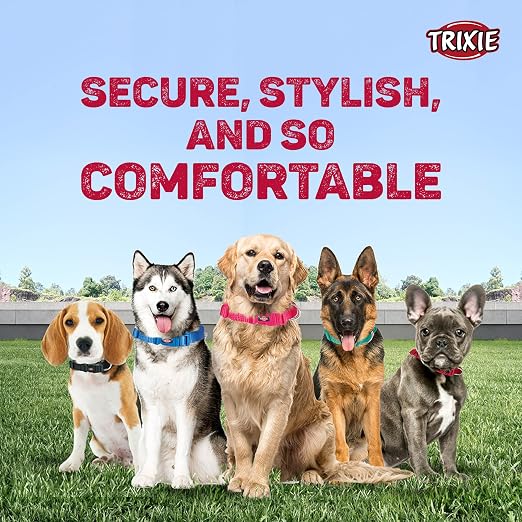 TRIXIE PREMIUM COLLAR M L 35 55CM 20MM RED