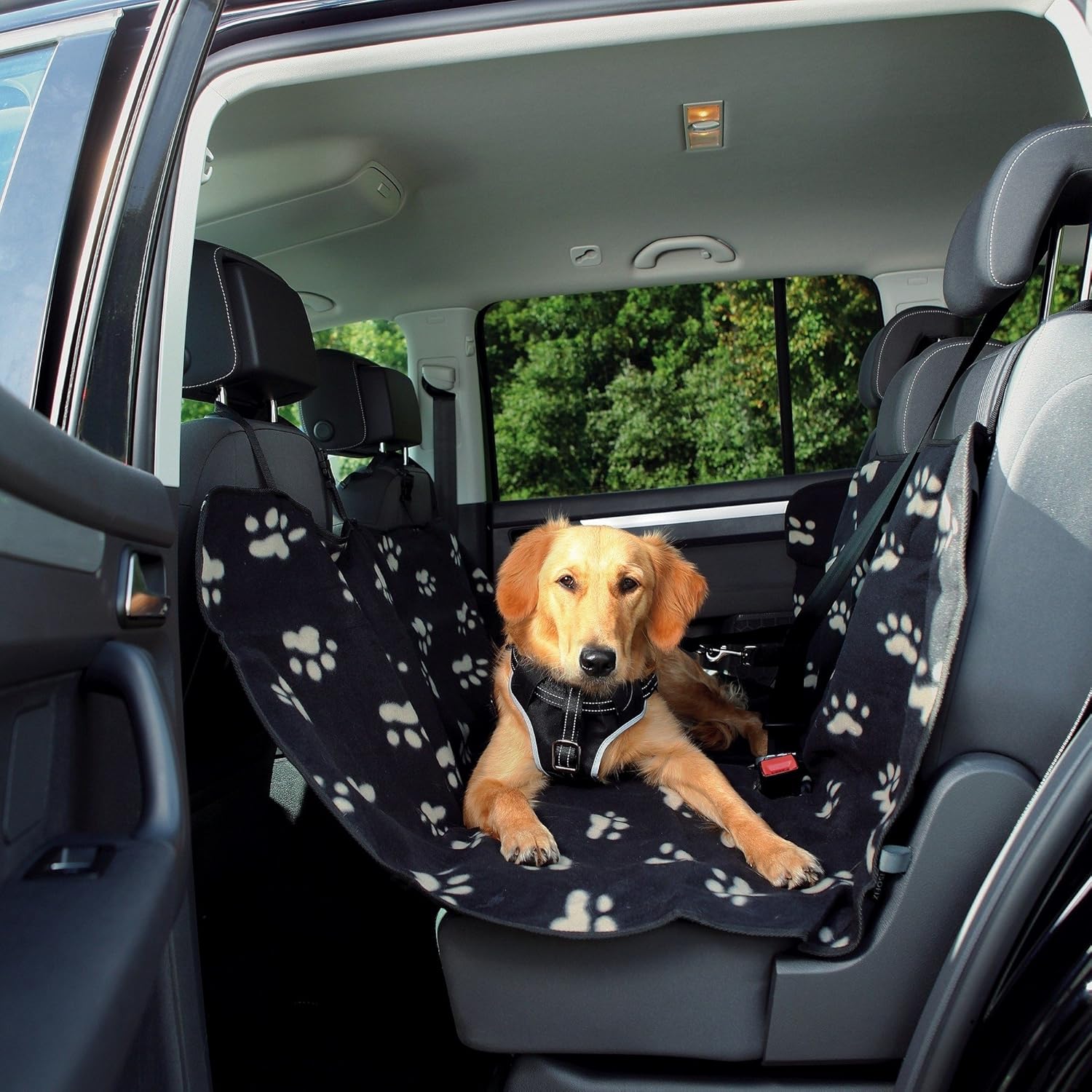CAR SEAT COVER 1.40X1.45M BLACK BEIGE