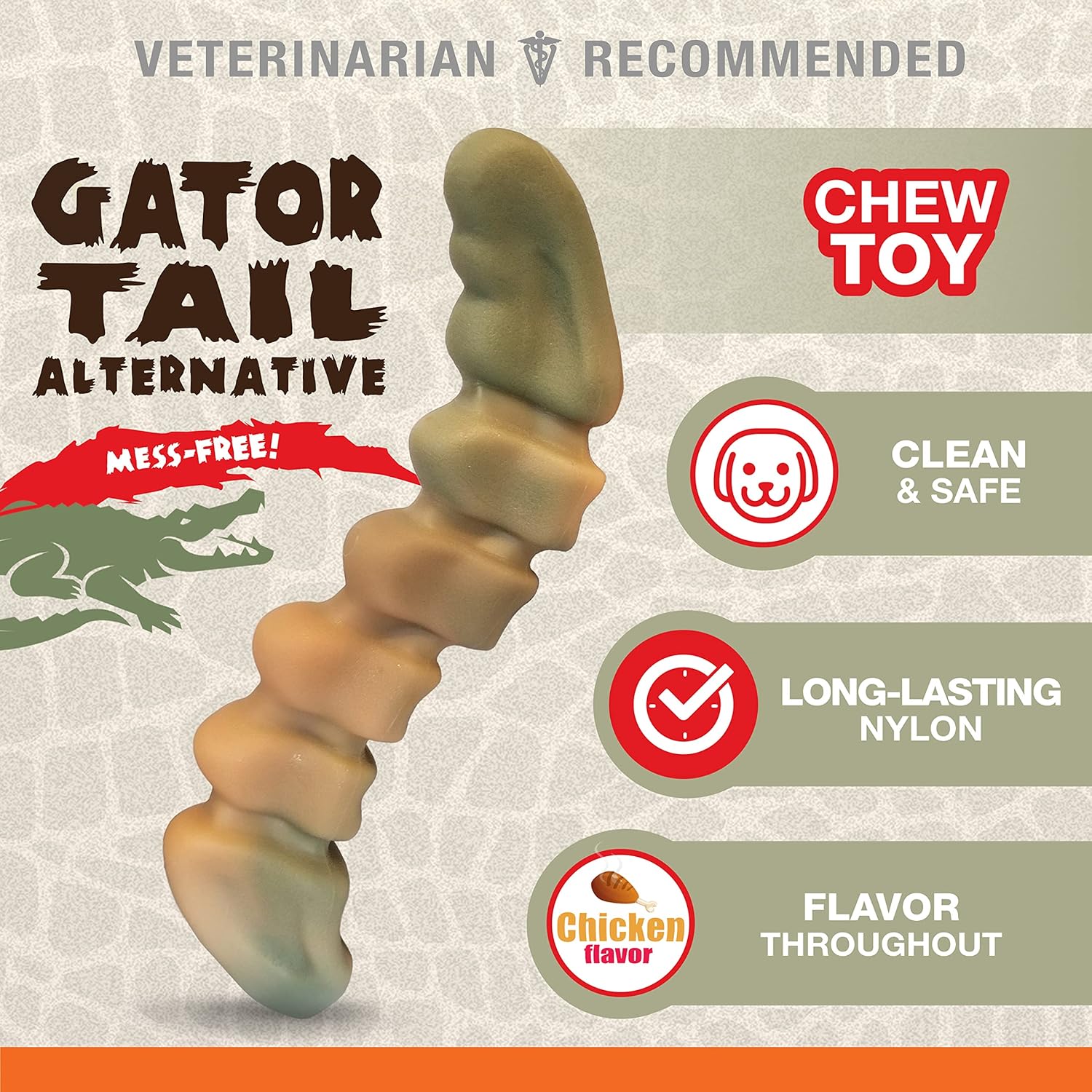 NB POWER CHEW GATOR ALTERNATIVE L