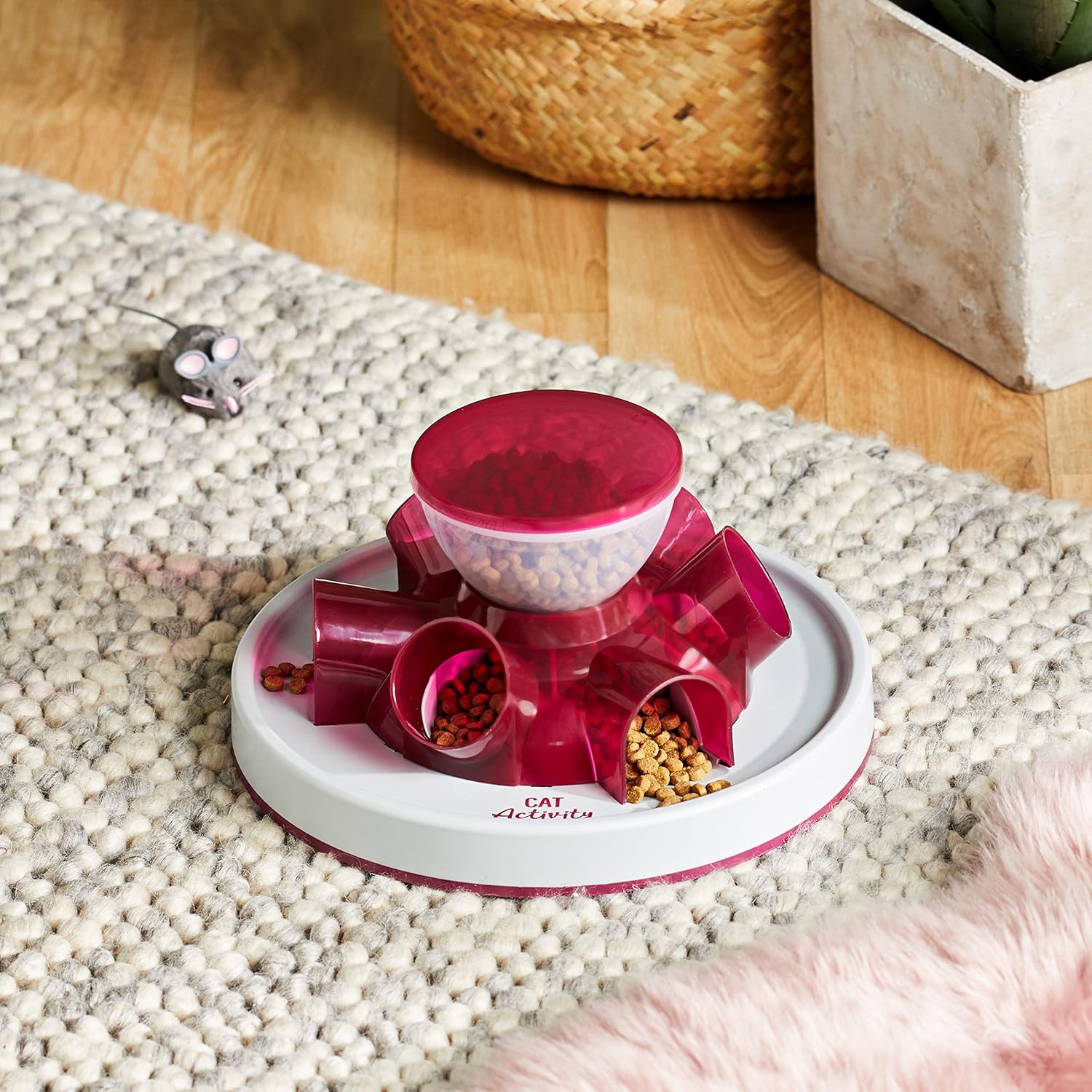 CAT ACTIVITY TUNNEL FEEDER DIA 28 CM 14CM