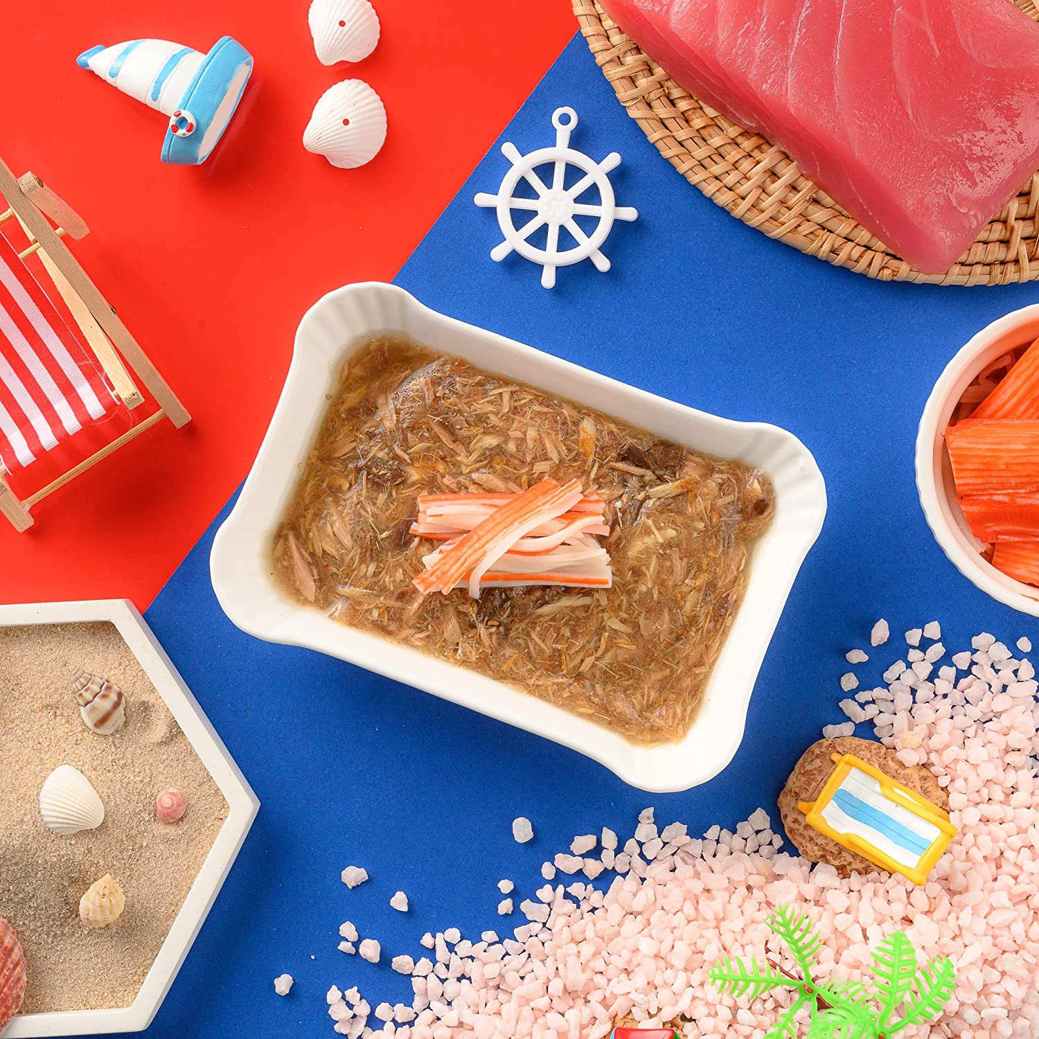 MOOCHIE MEATY ADULT TUNA AND KANIKAMA 70G