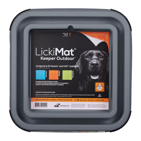 LICKIMAT OUTDDOR KEEPER GRAY