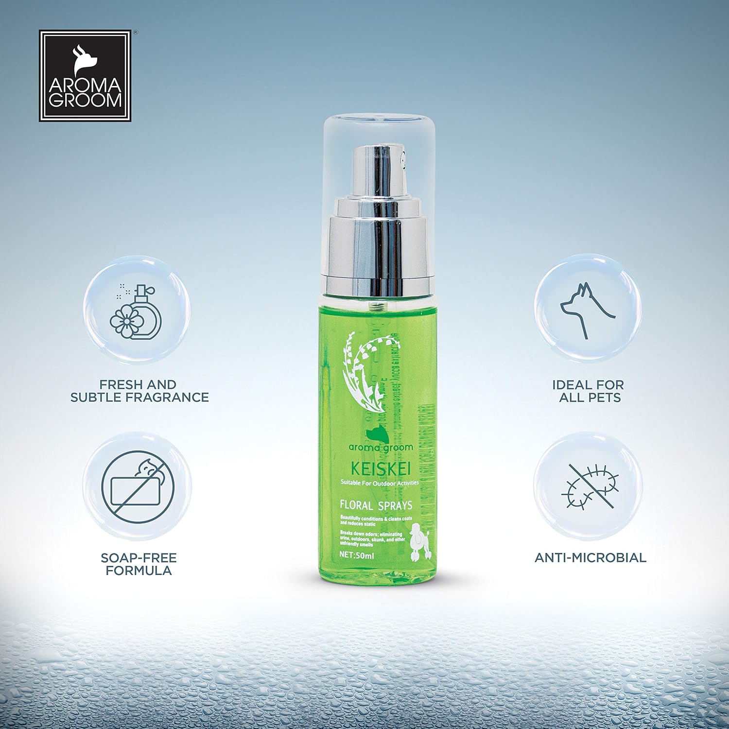 AROMA GROOM SPIRIT KEISKEI OIL SPRAY 50 ML