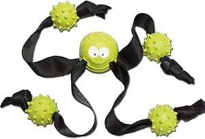 BALL W STRAP LEGS/HEDGEHOG BALLS NATURAL RUBBER 3.8/24 CM