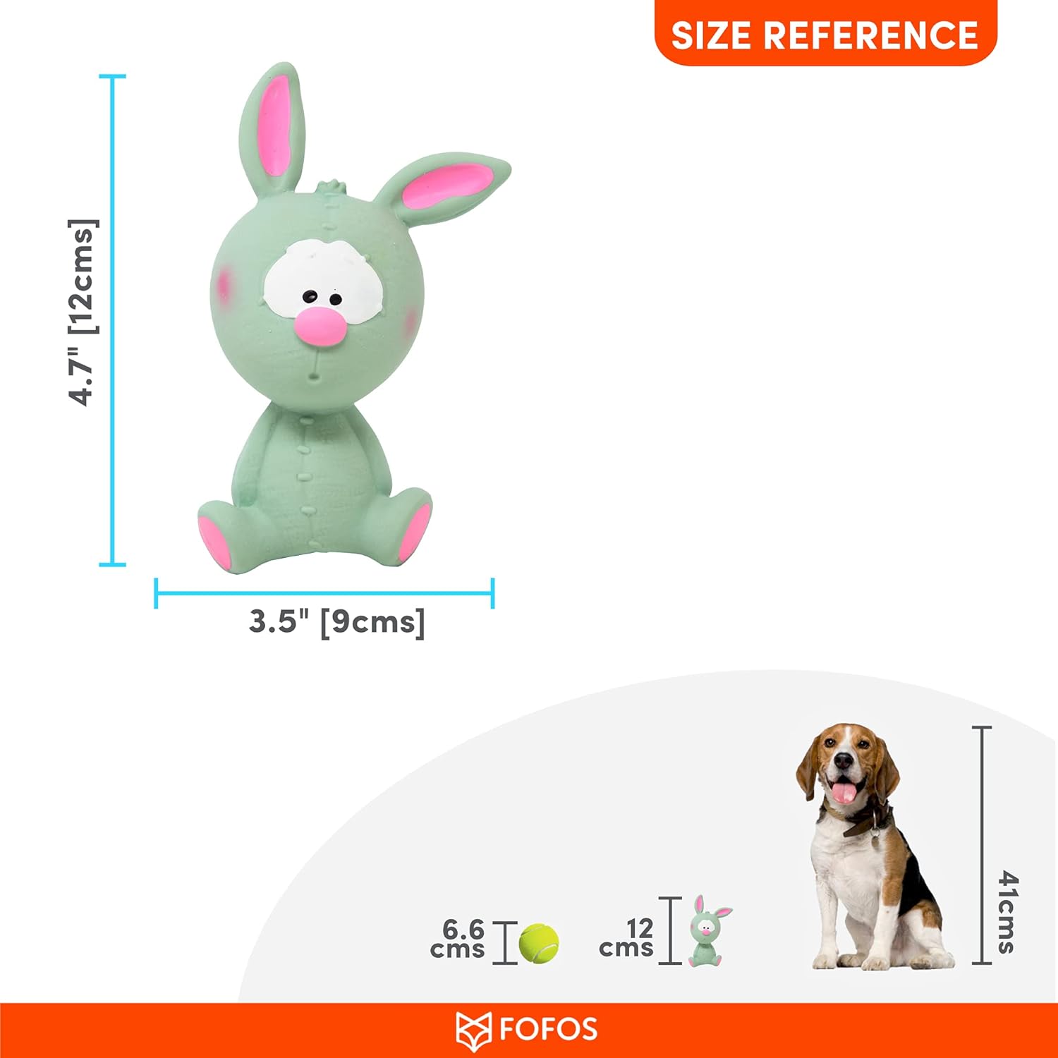 BARKBUTLER FOFOS BABYPET RABBIT